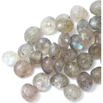 Korálek Labradorit čočka broušená 4mm (1ks)