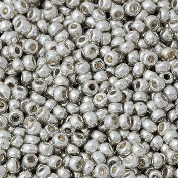 Korálek Preciosa Preciosa® Rokajl 11/0 stříbrná