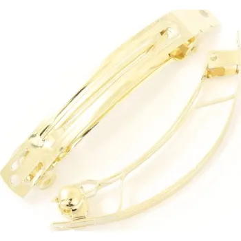 CZ Vlasová francouzská spona PARIS 73mm zlato