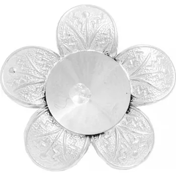 Přívěsek Crystal-ZONE Přívěsek KYTKA Rivoli 12mm rhodium