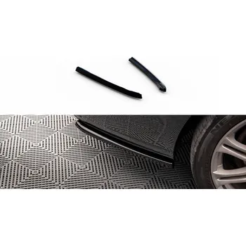 Tuning Maxton Design boční difuzory pod zadní nárazník ver.2 pro Audi A6 C7, černý lesklý plast ABS, Avant SLEVA 5%