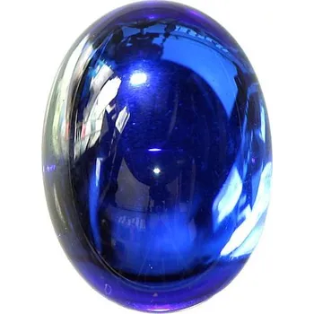 Korálek CZ Kabošon ovál 18/13mm sapphire