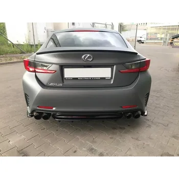 Tuning Maxton Design prodloužení spoileru pro Lexus RC, plast ABS bez povrchové úpravy SLEVA 5%