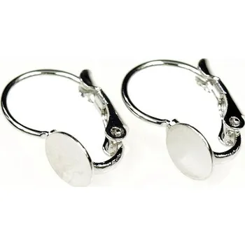 Náušnice Crystal-ZONE Náušnice KIDS Heart 2808 10mm rhodium