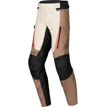 Moto kalhoty ALPINESTARS kalhoty ST-1 WATERPROOF tmavá khaki/písková/černá/červená fluo 2025 - XL