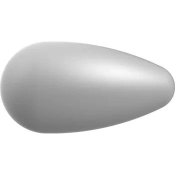 Korálek Preciosa Hruška vosk 1D 15/8mm light grey