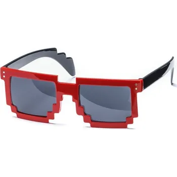 Brýle pixel Brýle: Červeno-černé