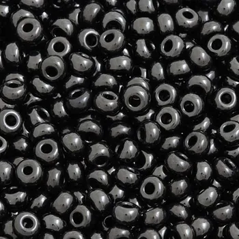 Korálek Preciosa Preciosa® Rokajl 8/0 černá