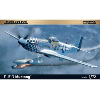 Plastikový model Eduard 1/72 P-51D Mustang (Profipack)