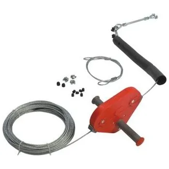 Doplněk pro dětské hřiště Lanová dráha "Para" červená + sedák JIPOS