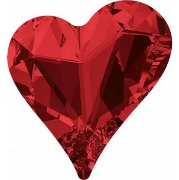 Materiál na výrobu šperku Swarovski Swarovski® Crystals Sweet Heart 4809 17/15,5mm Light Siam F