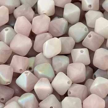 Korálek CZ Korálek mačkaný LUCERNA 6mm světle fialová MAT AB