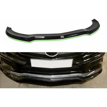 Nárazník Maxton Design spoiler pod přední nárazník ver.1 pro Mercedes CLA C 117/AMG, plast ABS bez povrchové úpravy SLEVA 5%