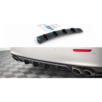 Tuning Maxton Design vložka zadního nárazníku pro Maserati Ghibli Mk3, plast ABS bez povrchové úpravy SLEVA 5%