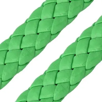 umělá květina EU Pletená umělá kůže plochá Zelená