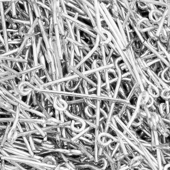 Materiál na výrobu šperku Crystal-ZONE Ketlovací jehla 50mm stříbro 5g