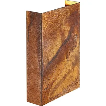 Osvětlení NORDLUX Venkovní nástěnné svítidlo Fold 15 2x5W LED kortenová ocel čirá - NORDLUX NOR 2019051038