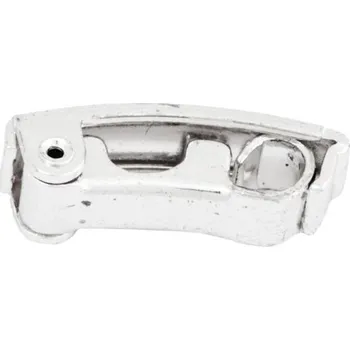 Materiál na výrobu šperku Crystal-ZONE Záponka 14/4mm Rhodium