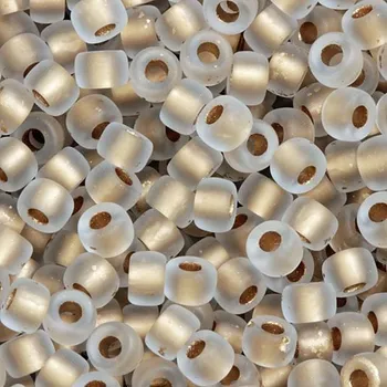 Korálek MATUBO™ MATUBO Round 8/0 Crystal Bronze Ice lined Matte