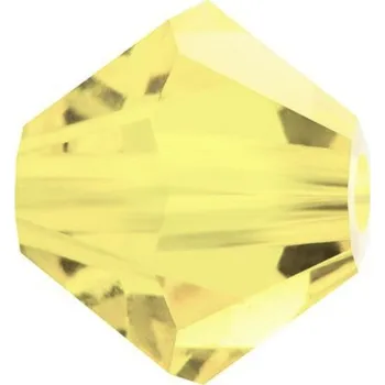 Korálek Preciosa MC sluníčko 4mm Jonquil