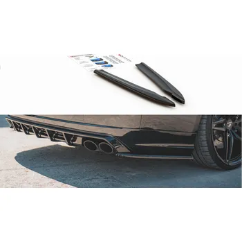 Tuning Maxton Design boční difuzory pod zadní nárazník ver.2 pro Audi S8 D4, plast ABS bez povrchové úpravy SLEVA 5%
