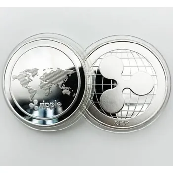 Ripple Coin mince Barva: Stříbrná