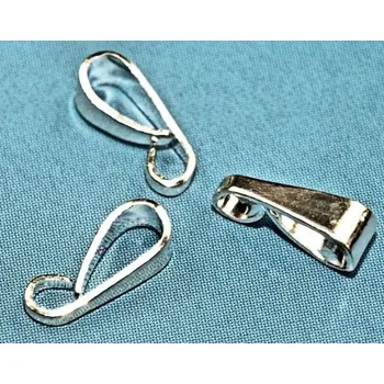 Materiál na výrobu šperku Crystal-ZONE Šlupna 8/3 stříbro