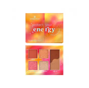 Paletka dekorativní kosmetiky Essence Protect Your Energy mini paletka očních stínů 5 g