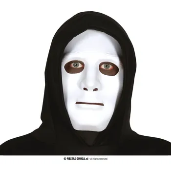 Karnevalová maska Fiestas Guirca Bílá maska