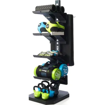 Escape Fitness Multifunkční úložný stojan s příslušenstvím na fitness trénink Escape