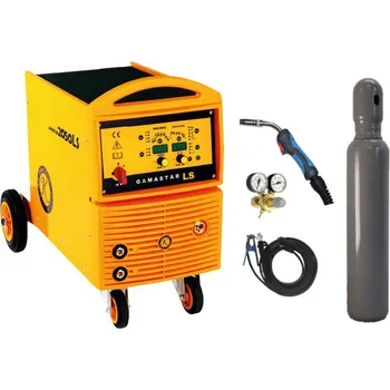 Svářečka Omicron GAMASTAR 2050LS SYNERGIE 4-kl + hořák + kabely + ventil + lahev, záruka 3 + 2 roky