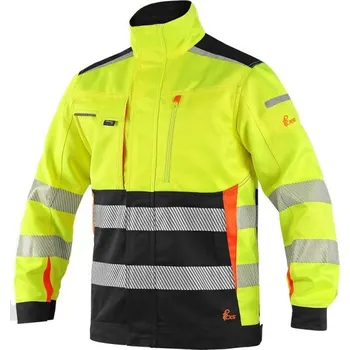 pracovní bunda Blůza CXS-BENSON výstražná žlutá, CANIS, vel. 64