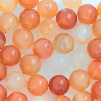 Korálek Karneol 6mm (1ks)