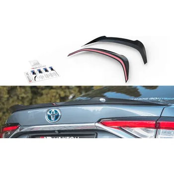 Tuning Maxton Design prodloužení spoileru pro Toyota Corolla XII 2019-/Sedan, plast ABS bez povrchové úpravy SLEVA 5%