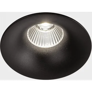 Koupelnové svítidlo KOHLLIGHTING LUXO IP65 zapuštěné svítidlo s rámečkem černá 12W 3000K 1.10 - KOHL-Lighting KHL K50153.01.RF.BK-BK.38.ST.8.30.D1