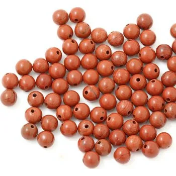 Drahý kámen Jaspis červený 4mm (1ks)