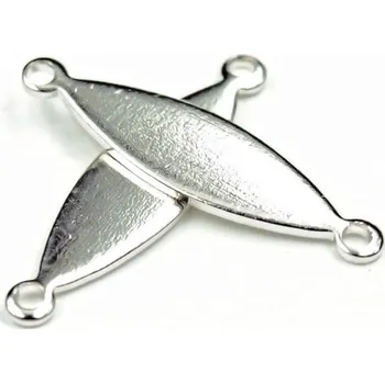 Materiál na výrobu šperku CZ Vodič 20mm rhodium