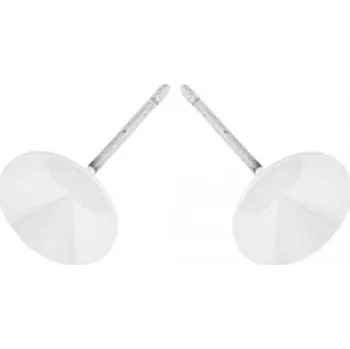 Korálek Crystal-ZONE Náušnicový trn Rivoli 6mm ag+clear