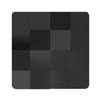 Módní doplněk Preciosa MC Chessboard 12mm Jet