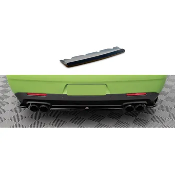 Tuning Maxton Design středový spoiler pod zadní nárazník pro Dodge Challenger MK3 SRT Demon, černý lesklý plast ABS SLEVA 5%