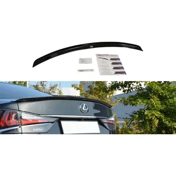 Tuning Maxton Design prodloužení spoileru pro Lexus GS Mk4 Facelift, plast ABS bez povrchové úpravy SLEVA 5%