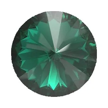 Módní doplněk Preciosa MC Rivoli MAXIMA 12mm Emerald F