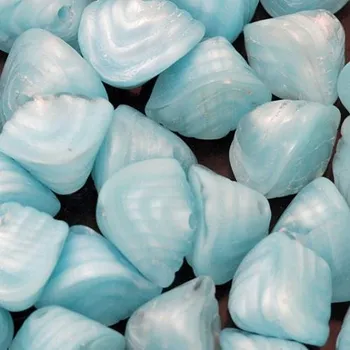 Korálek CZ Korálek mačkaný HNÍZDO 9mm modrá