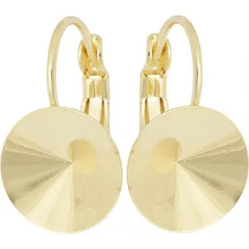 Náušnice Crystal-ZONE Náušnice KIDS Rivoli 12mm gold plating 24kt