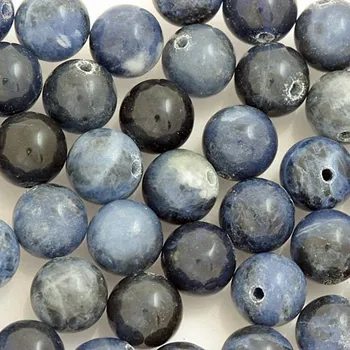 Dětské navlékací korálky Sodalit 8mm (1ks)