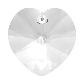 Korálek Preciosa MC Heart MAXIMA 10mm Crystal