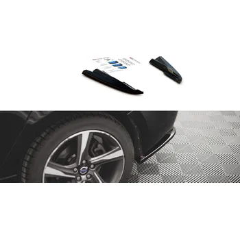 Tuning Maxton Design boční difuzory pod zadní nárazník pro Volvo S60 Mk2 Facelift, plast ABS bez povrchové úpravy, R-Design SLEVA 5%