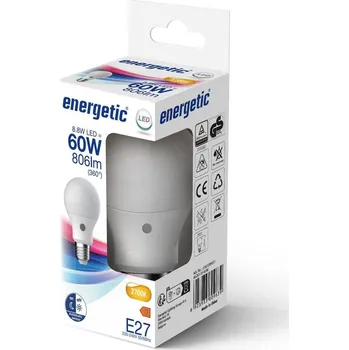 Žárovka NORDLUX E27 A60 Light Sensor 2700K 806lm - NORDLUX NOR 5161009021