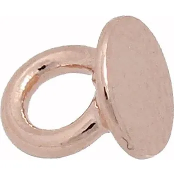 Materiál na výrobu šperku Crystal-ZONE Závěsný komponenty na Heart 2806 6mm rose gold