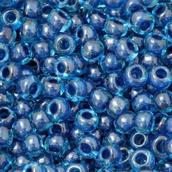 Korálek TOHO Co., Ltd. TOHO Round 8/0 Aqua/Capri Lined